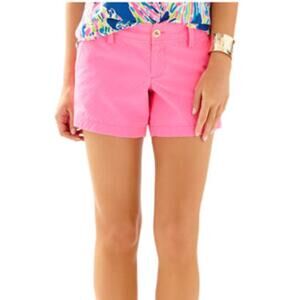 Lilly Pulitzer Solid Pink 5 Inch Callahan Classic Shorts 2